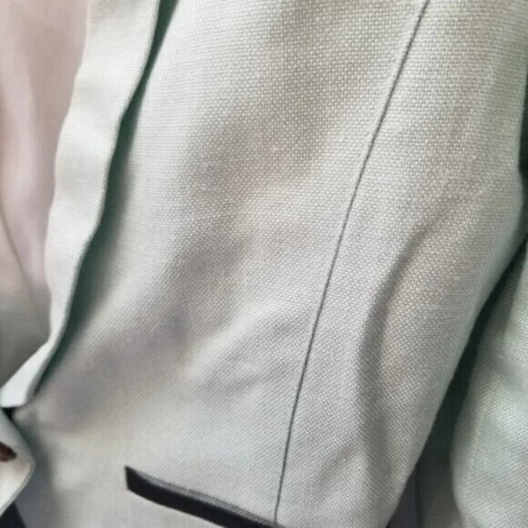 Smythe Shawl Collar One Button Blazer 2 - Picture 12 of 16